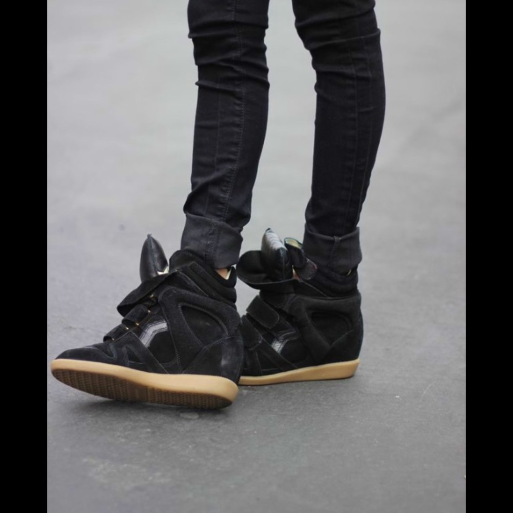 🔥Isabel Marant ‘Bekett’ black sneakers  size 40🔥